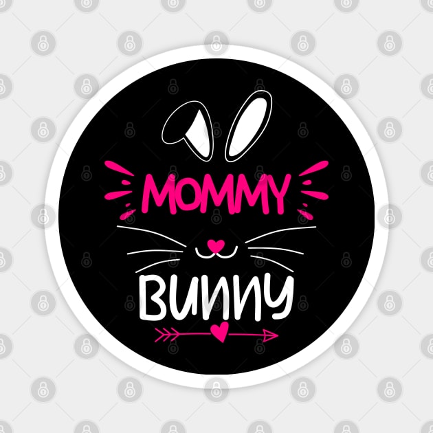 Mommy Bunny, Mama Bunny, Bunny Mom,Easter Mommy Bunny, Bunny mama, Baby Bunny. Magnet by Motivation sayings 